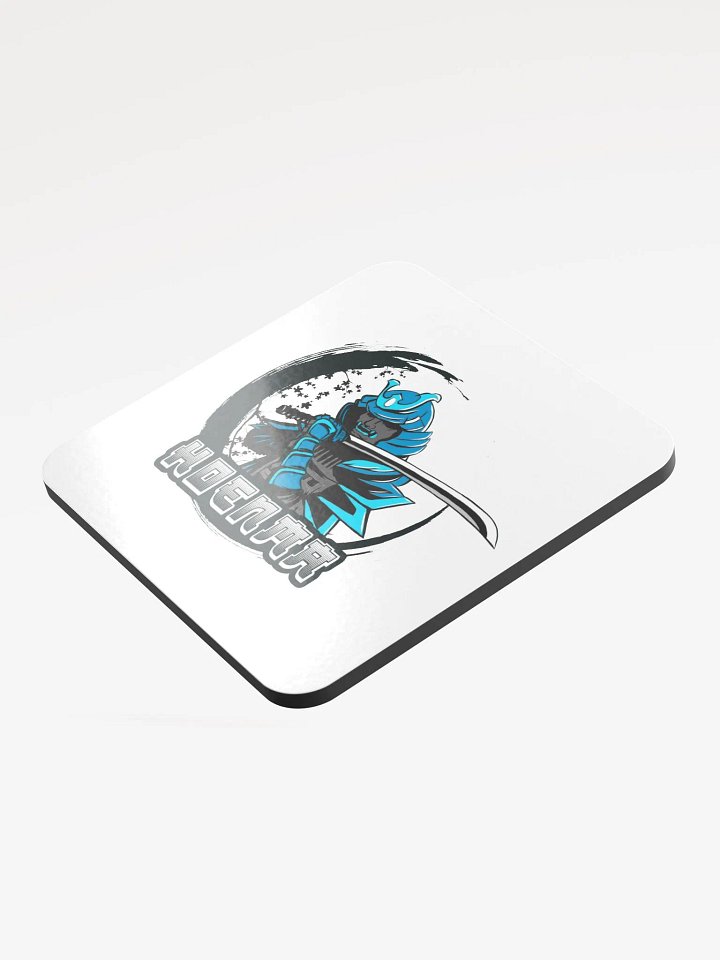 Samurai Warrior Glossed Cork Coaster product image (2)