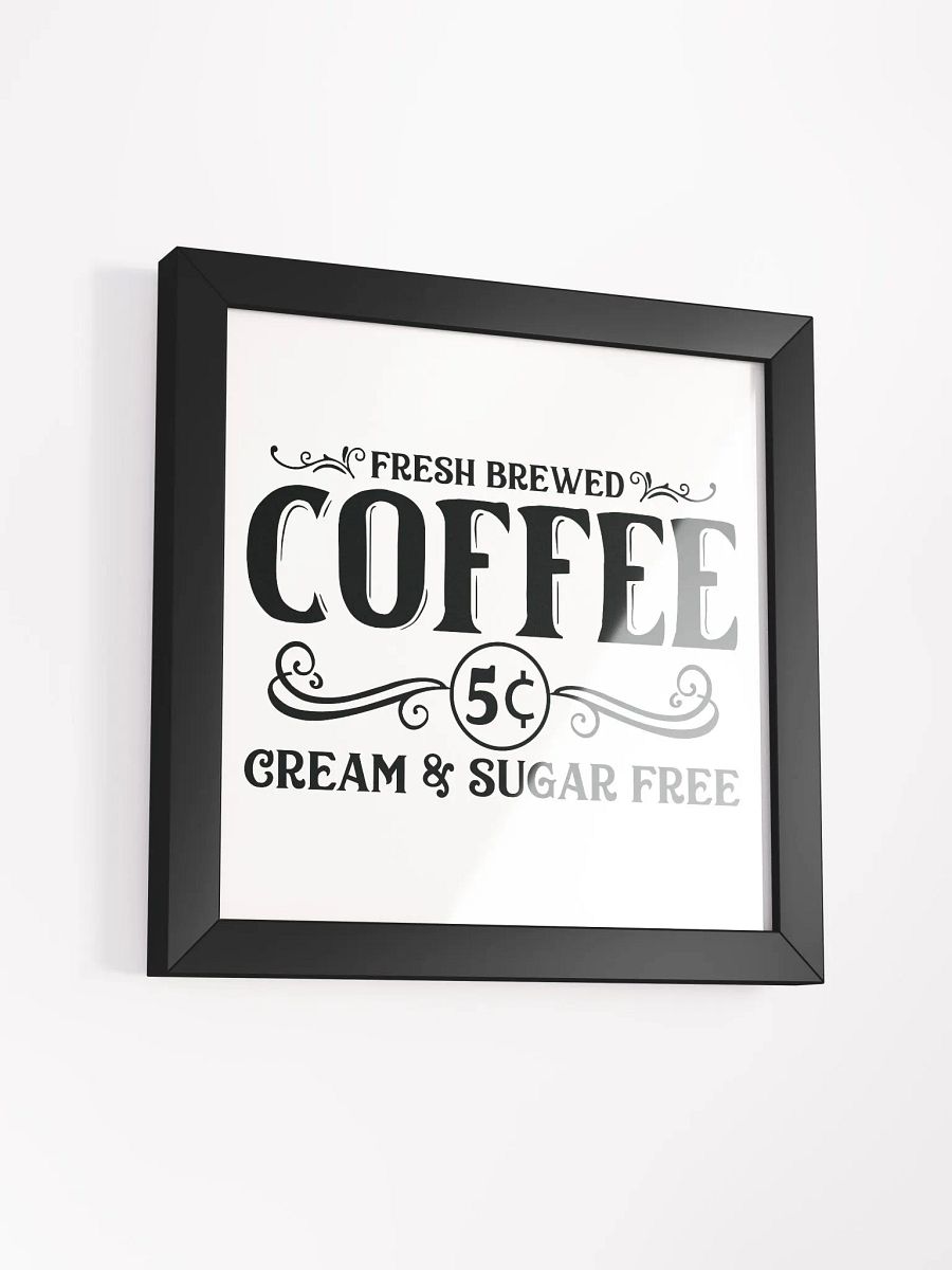 Vintage Coffee Advertisement Framed Matte Poster product image (14)