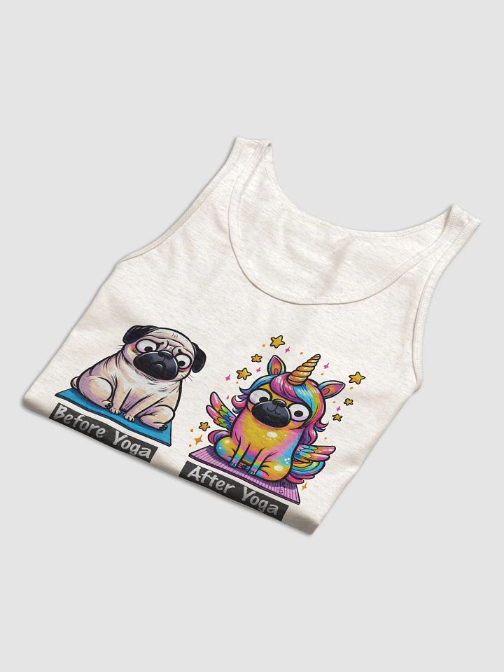 Pug Before Yoga After Yoga funny meditation design product image (10)