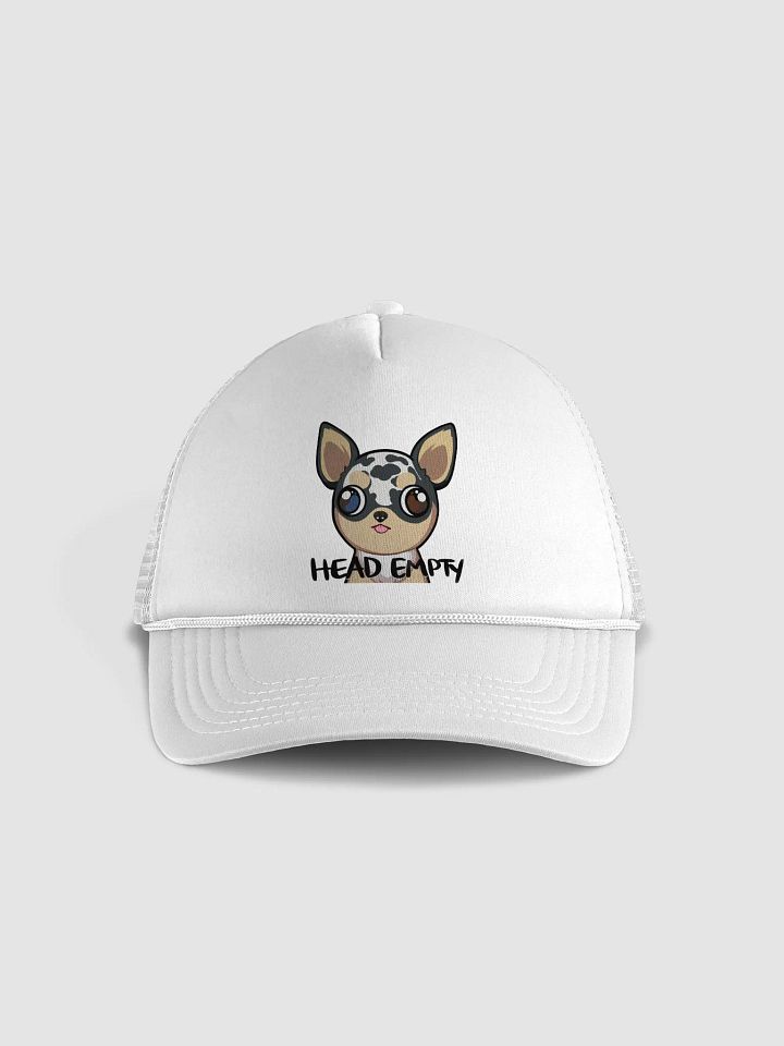 White Head Empty, No Thoughts Trucker Hat product image (1)