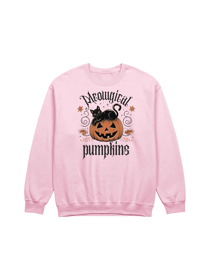 Magical Pumpkin Cat Crewneck product image (1)