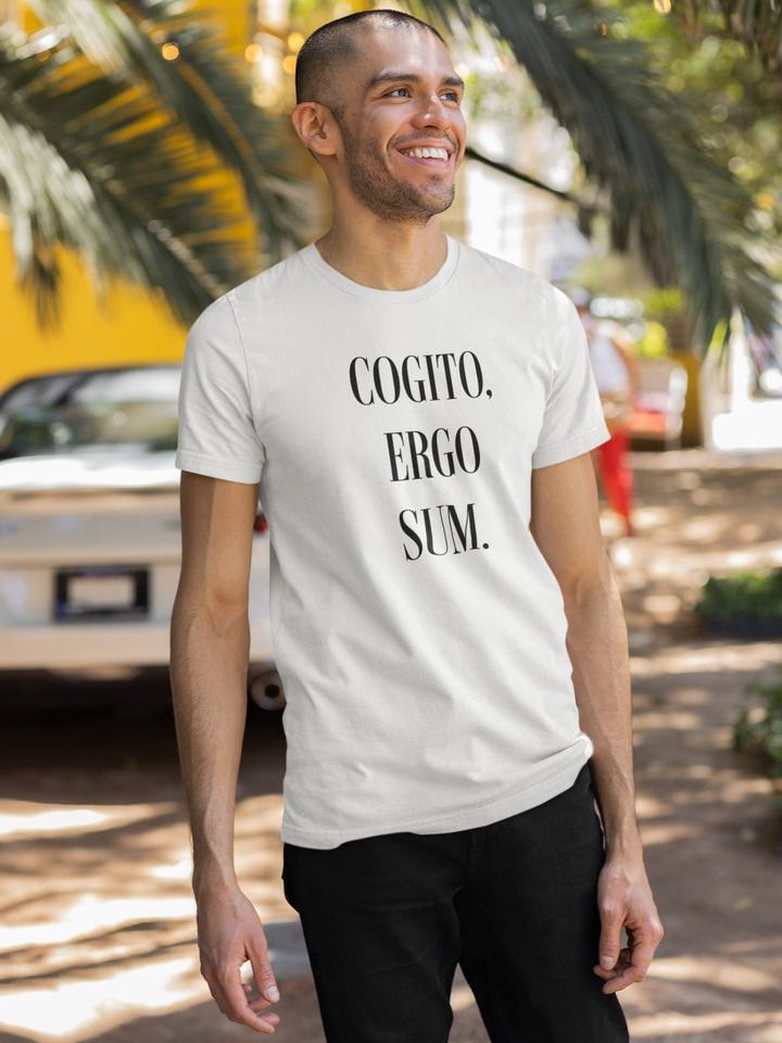Cogito, Ergo Sum Tshirt product image (3)