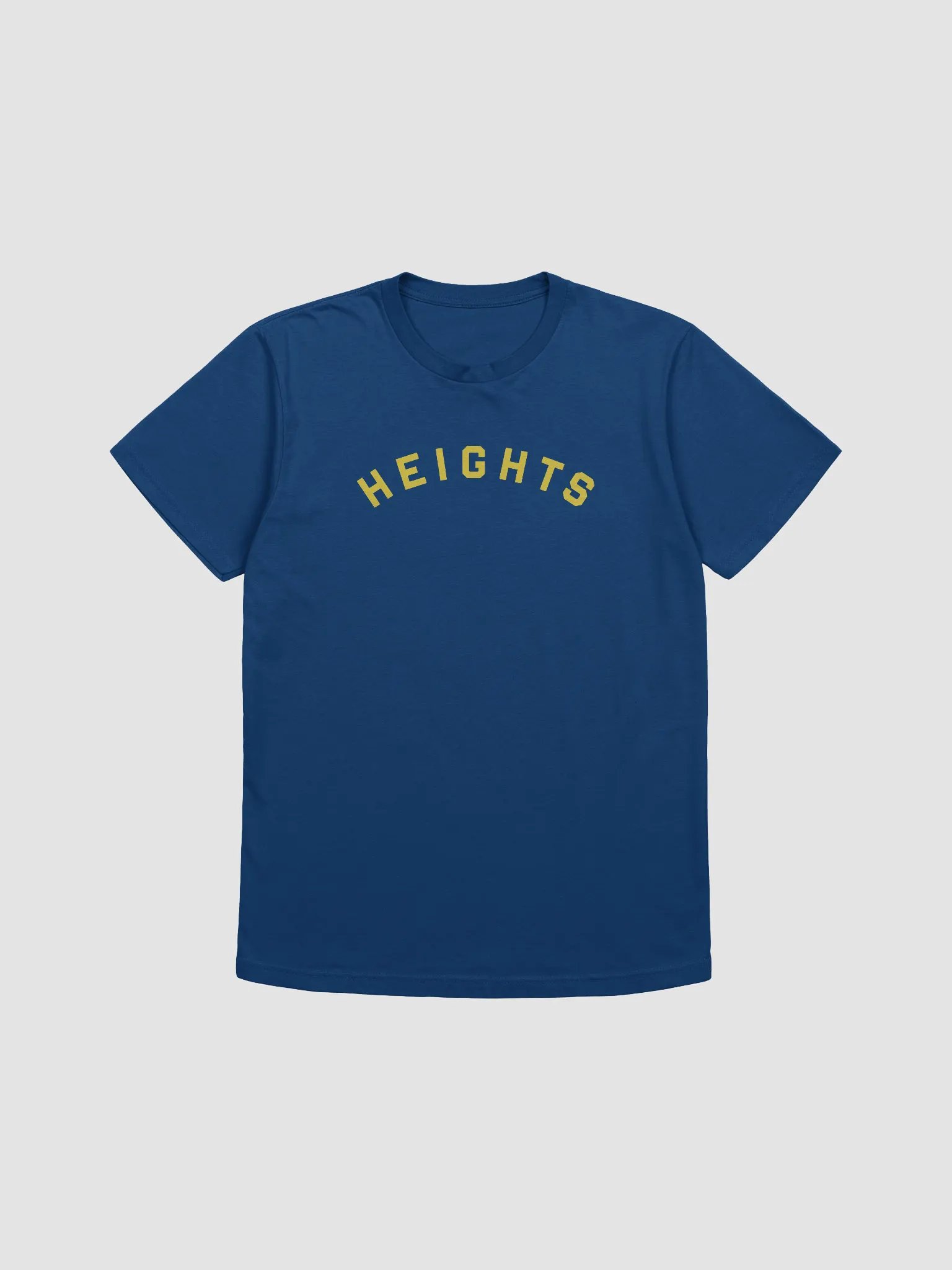 Heights Tee on Blue product image (1)