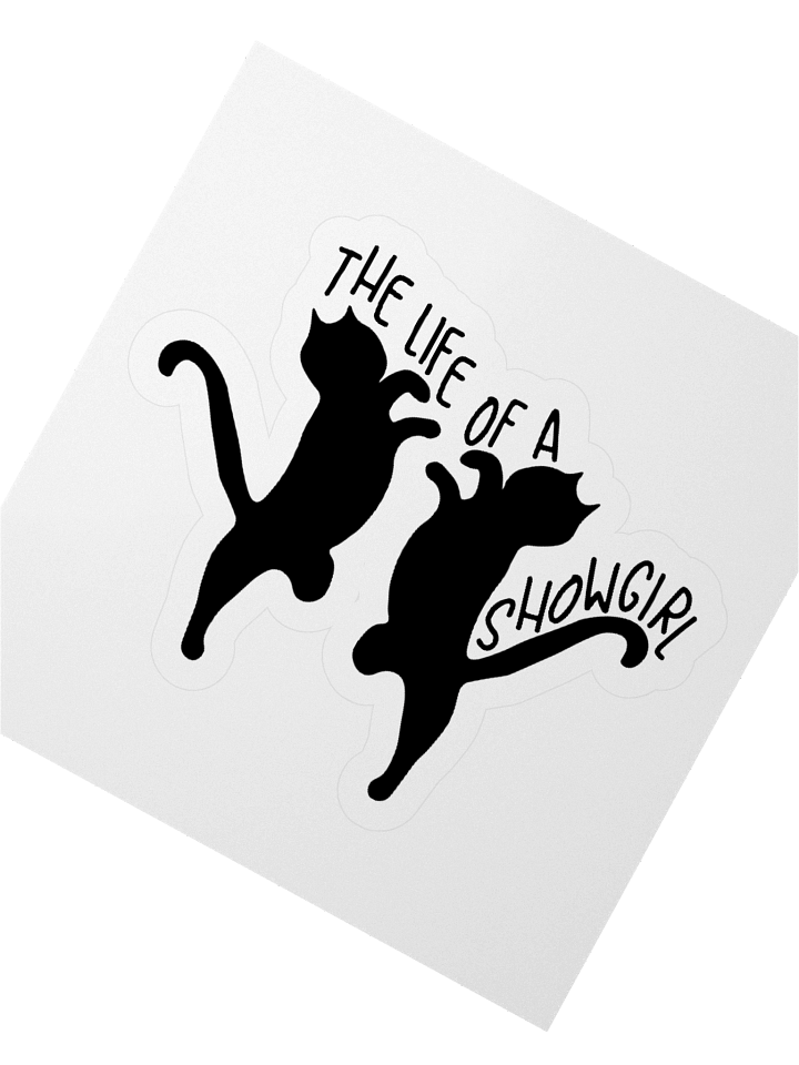 The Life of a Showgirl Sticker | Cute Taylor Swift Merch product image (4)