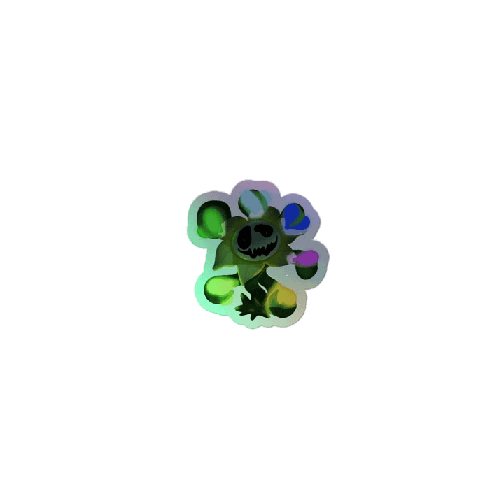 Soulful Flowey - Holographic Sticker product image (1)