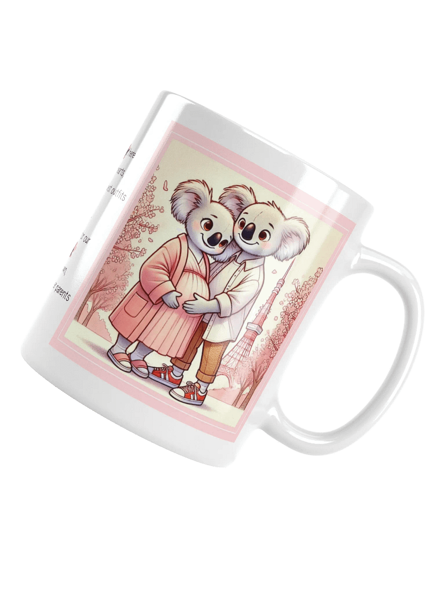 Honeymoon to Babymoon Koala Couple Mug product image (6)