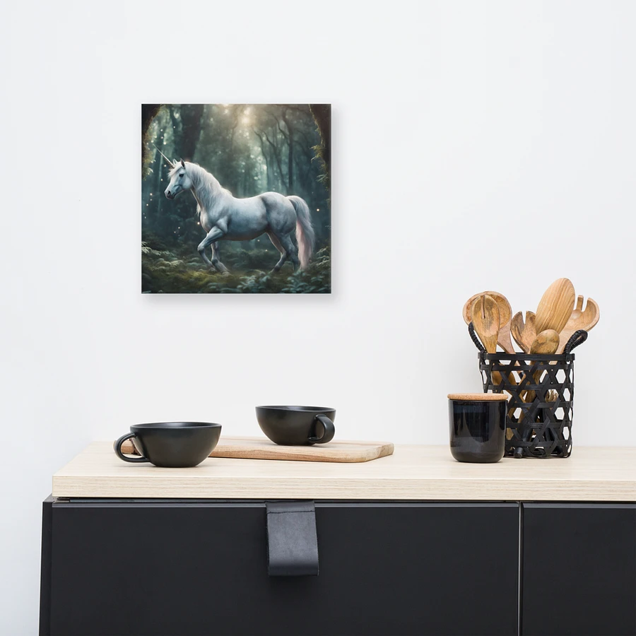 Unicorn In Magical Forest Wall Art product image (8)