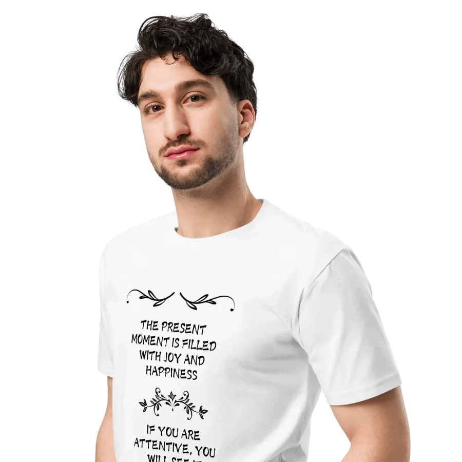 001-Mindfulness Unisex Premium Tee Light Colours product image (5)
