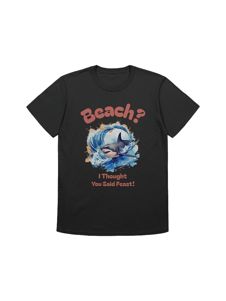 Beach? Shark Wave T-Shirt product image (2)
