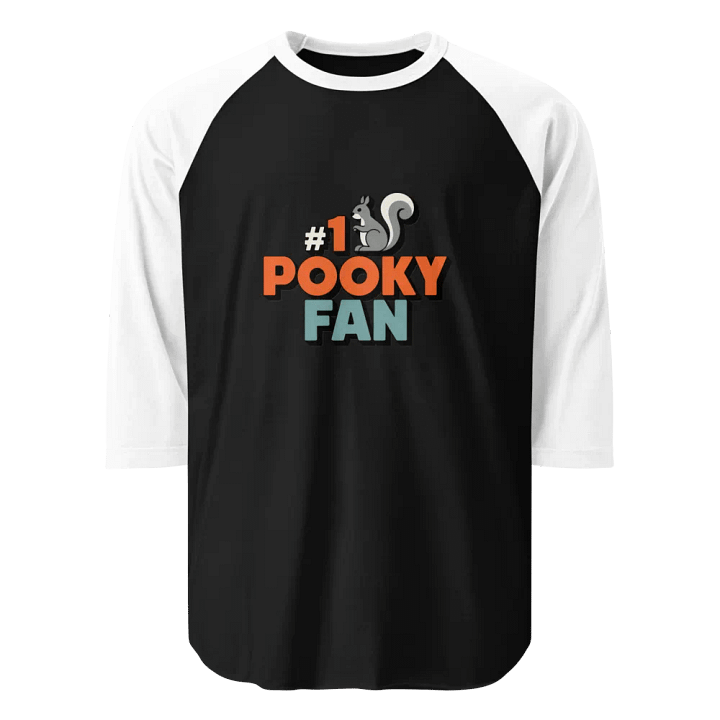 Pooky's #1 Fan Raglan Tee product image (1)