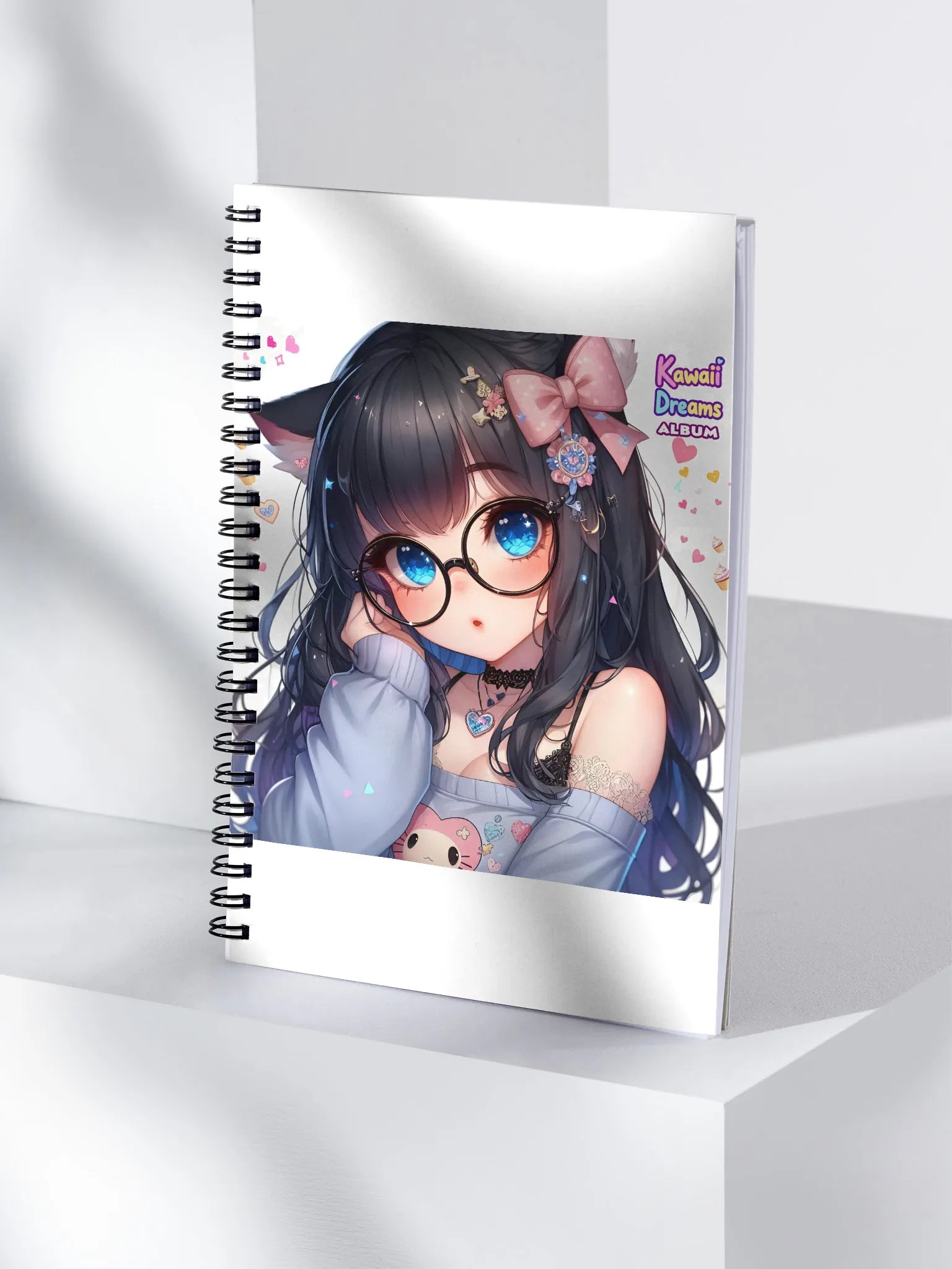 Kawaii Dreams Spiral Notebook product image (4)
