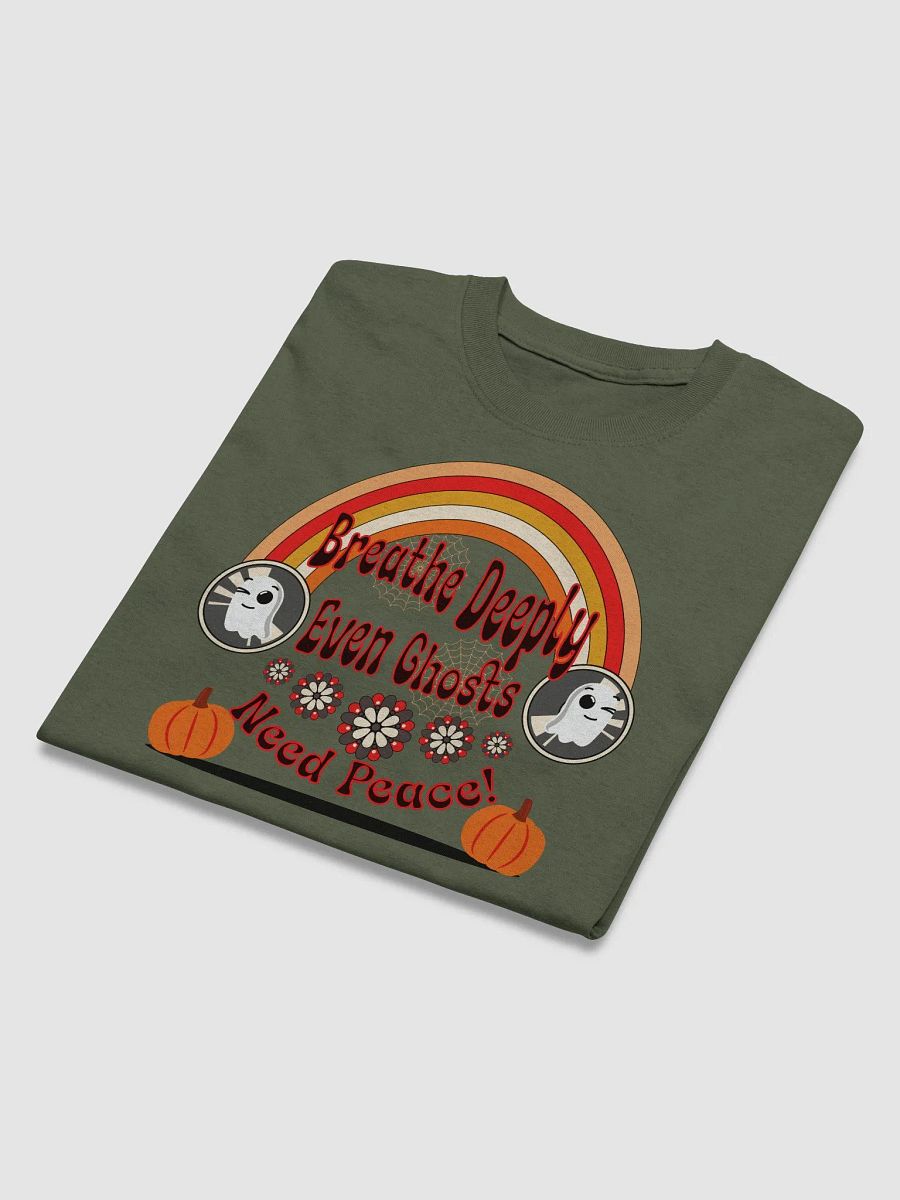 Ghostly Peace Breathe Deeply T-Shirt product image (25)