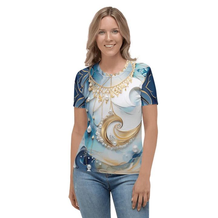Gold Neckless T Shirt product image (2)