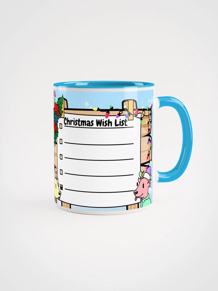 Dippy Deer and Friends Christmas Wish List Mug product image (2)