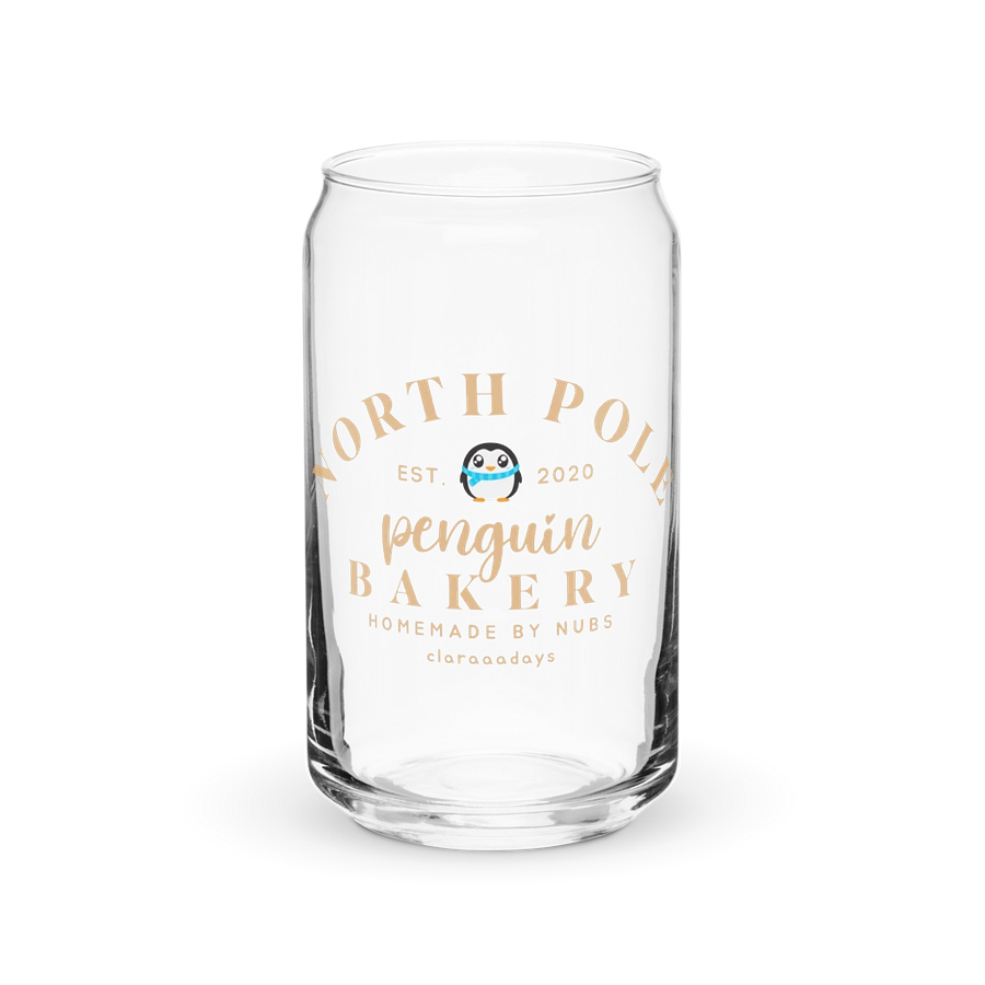 Penguin Bakery Soda Can Glass product image (3)