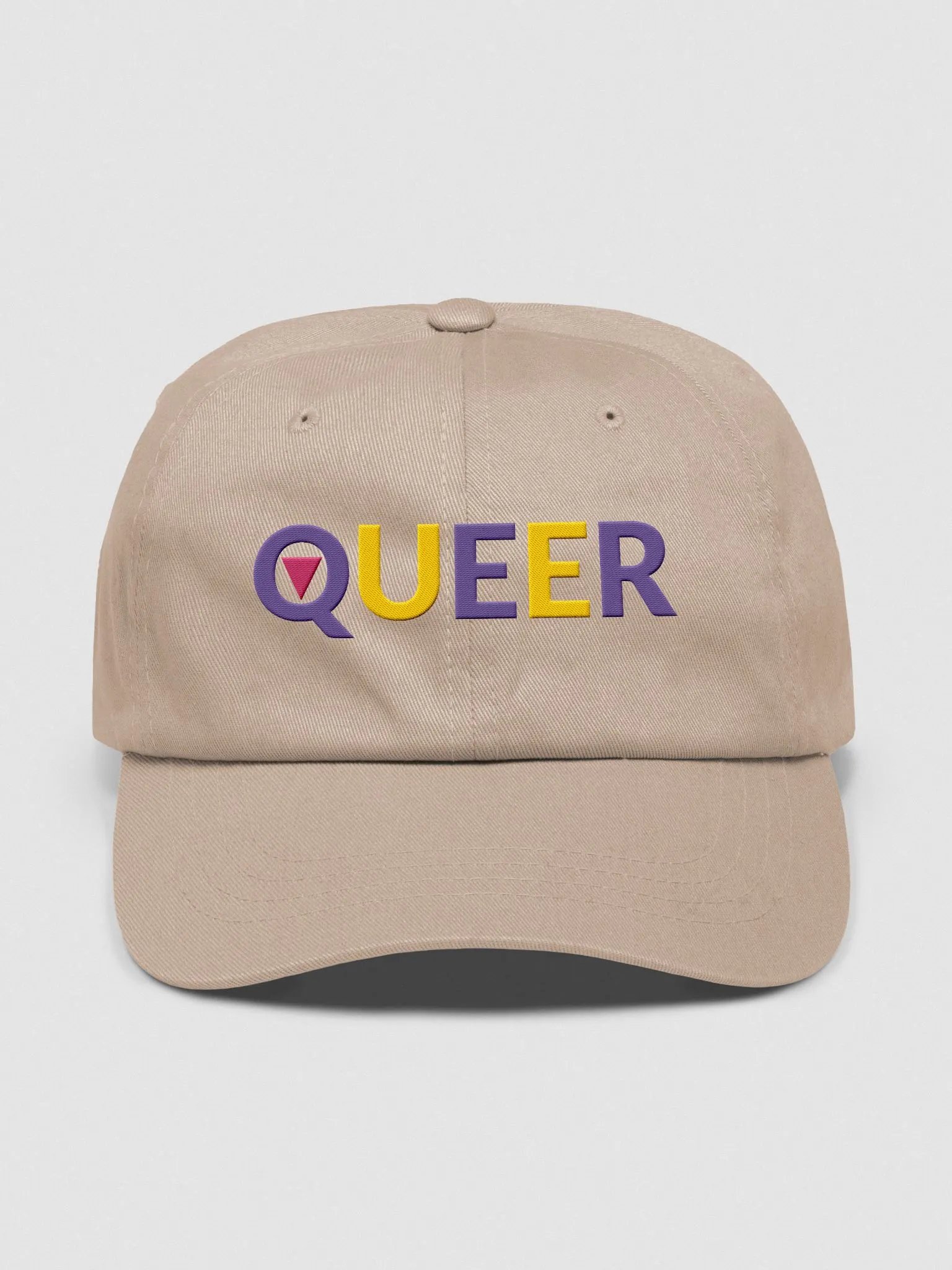 Queer Intersex Pride - Embroidered Hat product image (1)