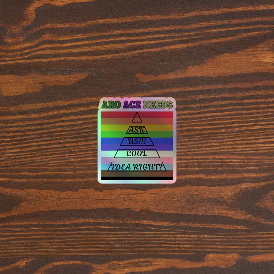 AroAce Needs - Sticker product image (5)