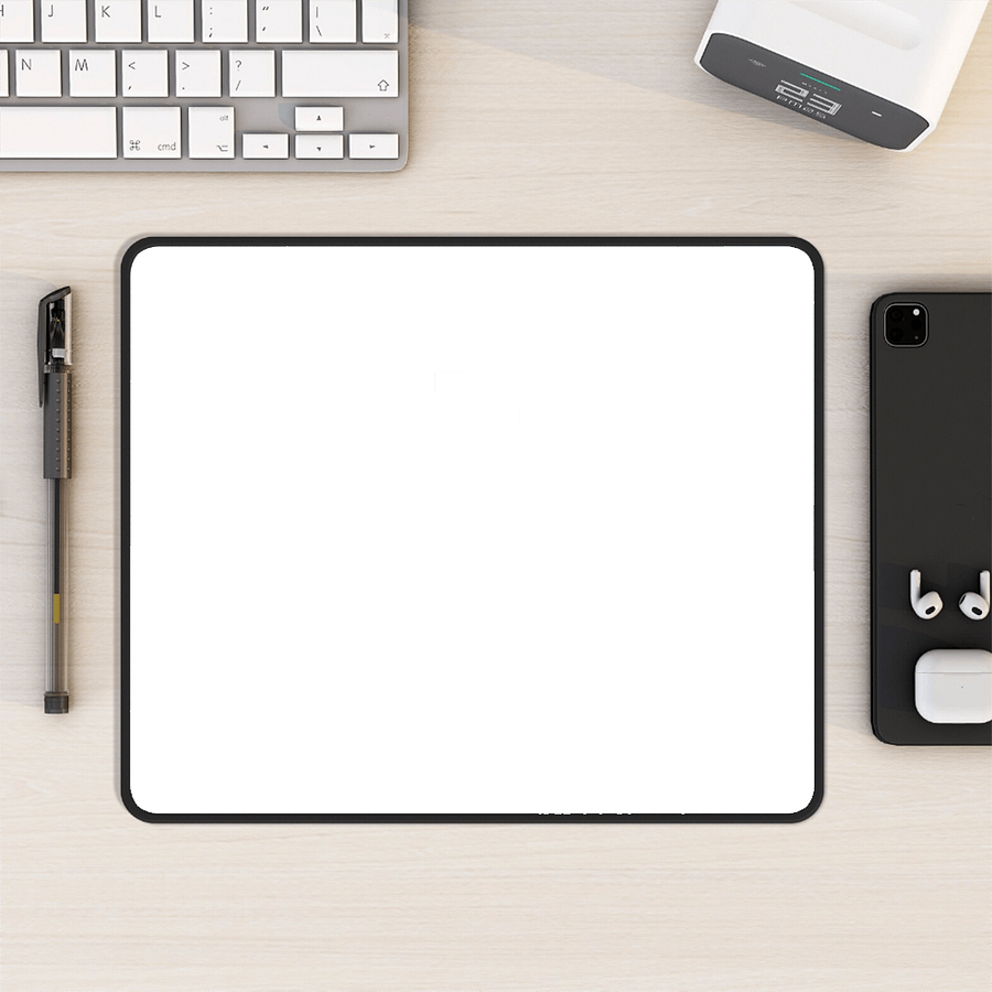 Snow Small Mouse Pad (7 x 9) product image (1)