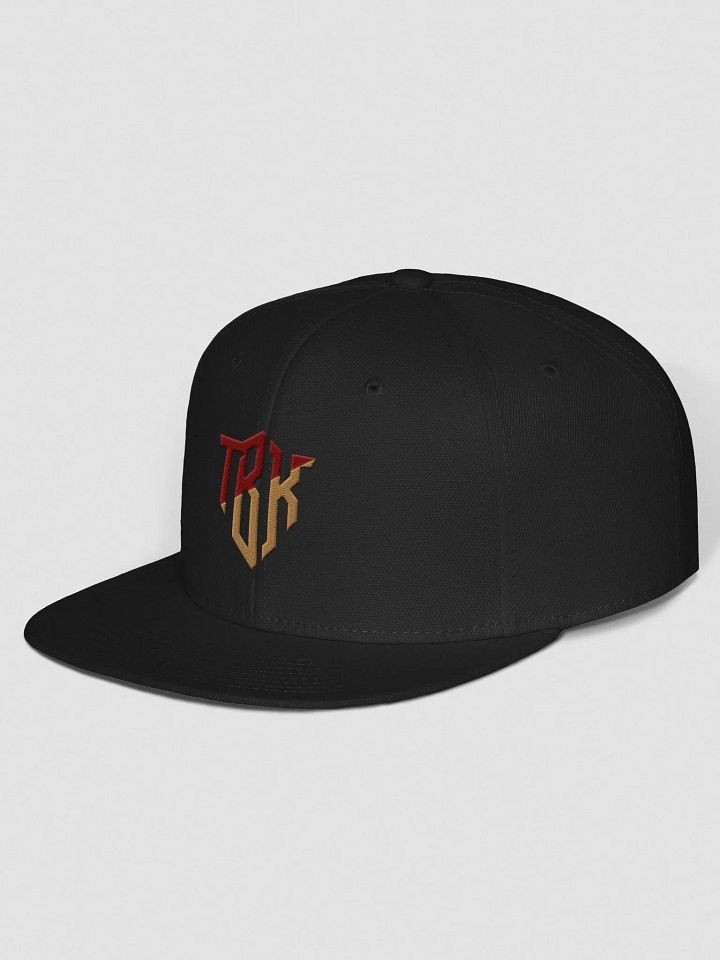 Red/Gold Logo Wool Snapback product image (2)