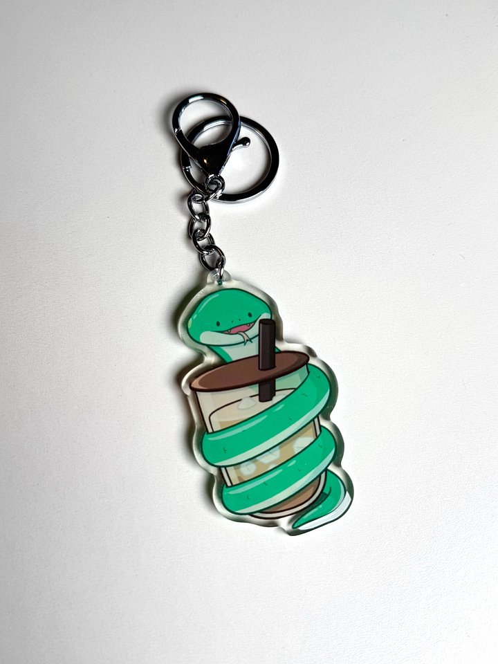 Caffeinated Chaos Character Keychain product image (2)