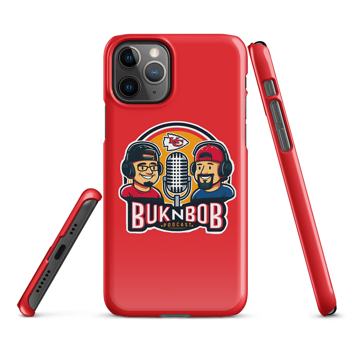Buk N Bob Podcast Logo iPhone® Snap Case product image (3)