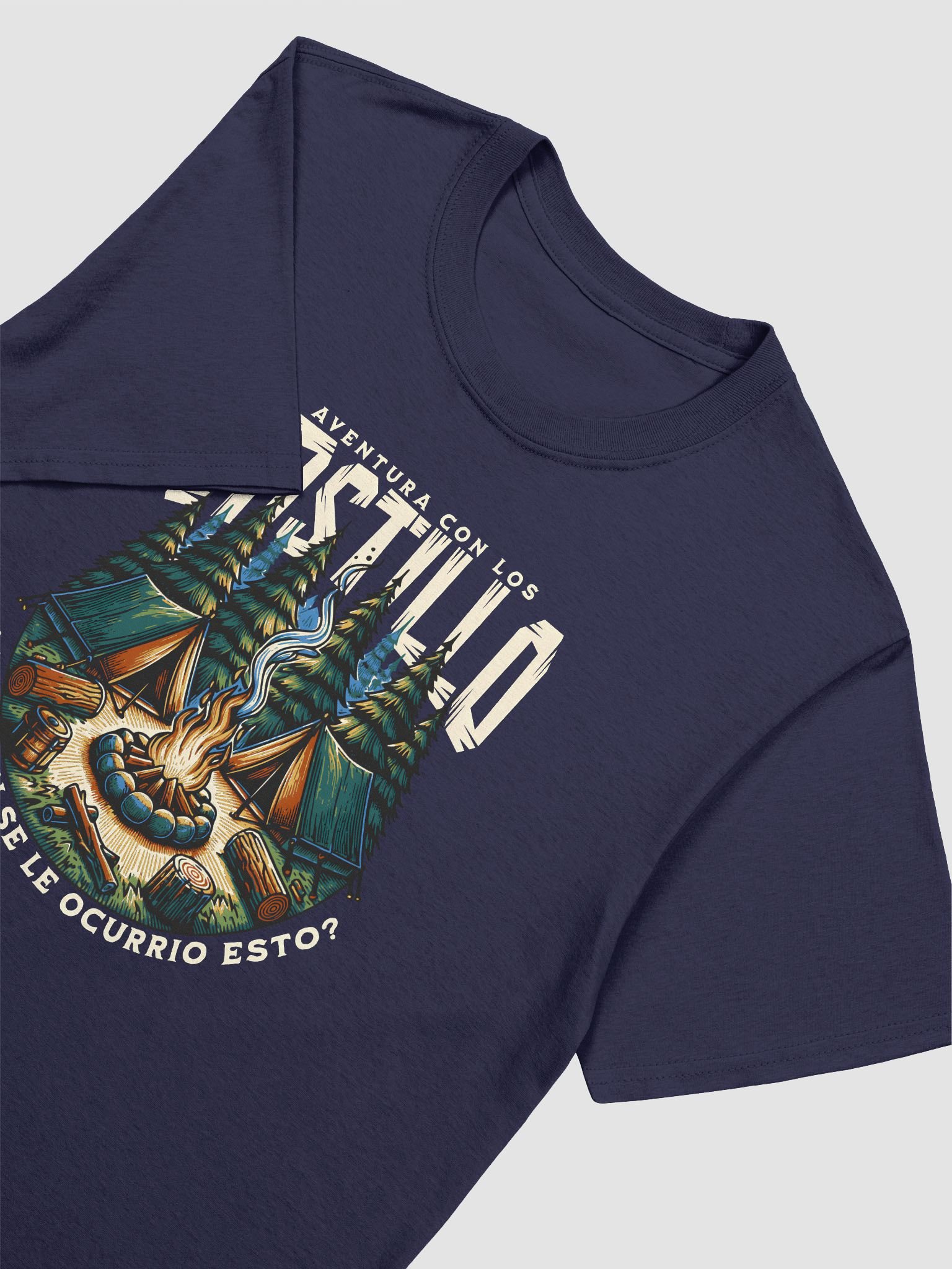 Aventura con los Castillo - Camping Trip Funny Family T-Shirt product image (7)