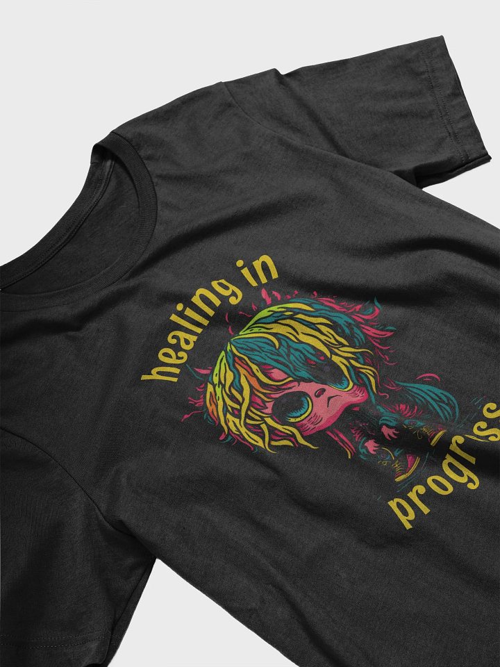 Quirky Misfits Graphic | Dark Colored T Shirt | Healing in Progress product image (2)