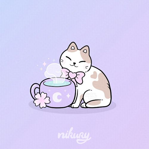 ฅ^•ﻌ•^ฅ ‧₊˚🌸‧₊˚.🌙⁺₊✧🍵‧₊˚.

Kitty is available both with the gradient background & also as a black/text version in my RB +TP ^...