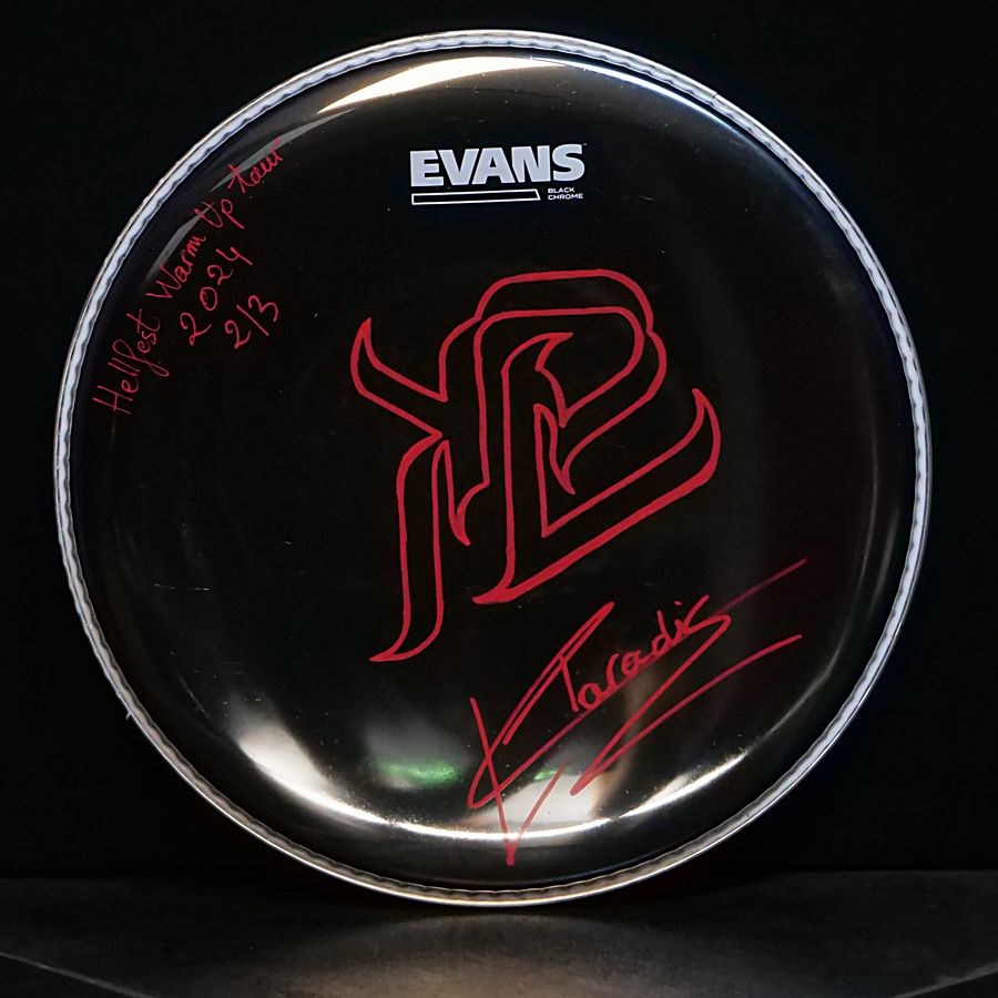 Warm Up Hellfest - KPV - Collector Drumhead ! 12