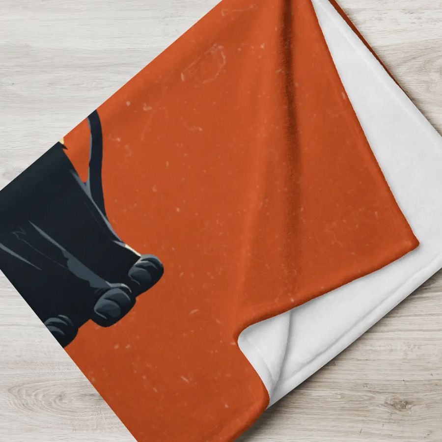 Witchy Cats Halloween Throw Blanket product image (5)