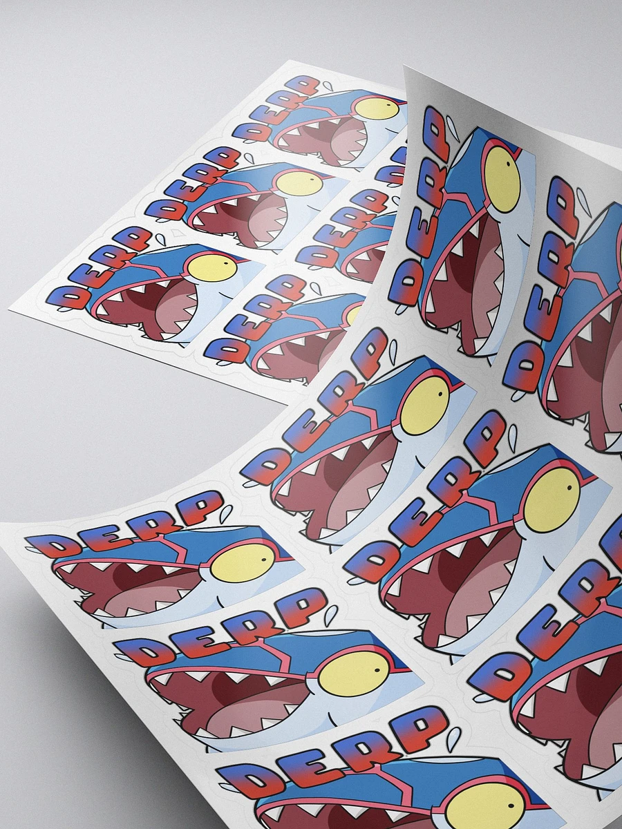 Derp Whale Sticker Sheet product image (4)