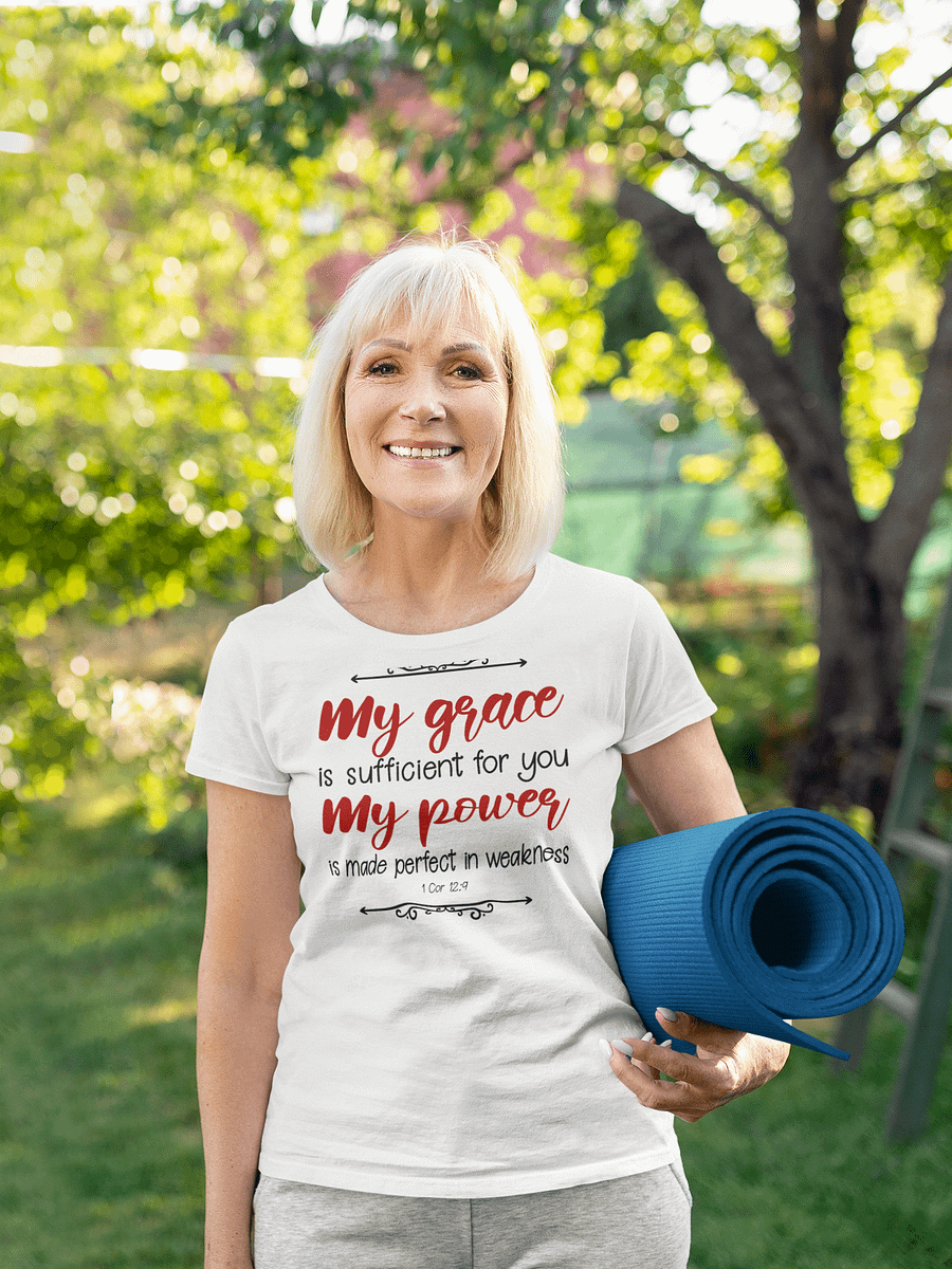 My Grace Is Sufficient For You 1 Corinthians 12:9 Inspired Tee product image (1)