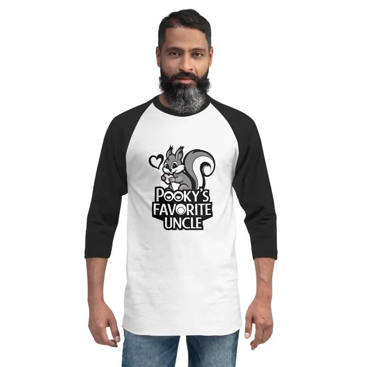 Pooky's Favorite Uncle Raglan Tee product image (2)