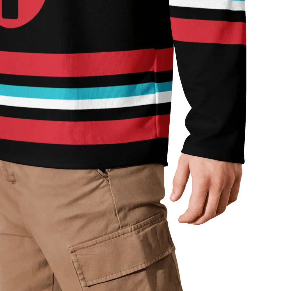 Online Warriors Hockey Club - Black Alternate product image (5)