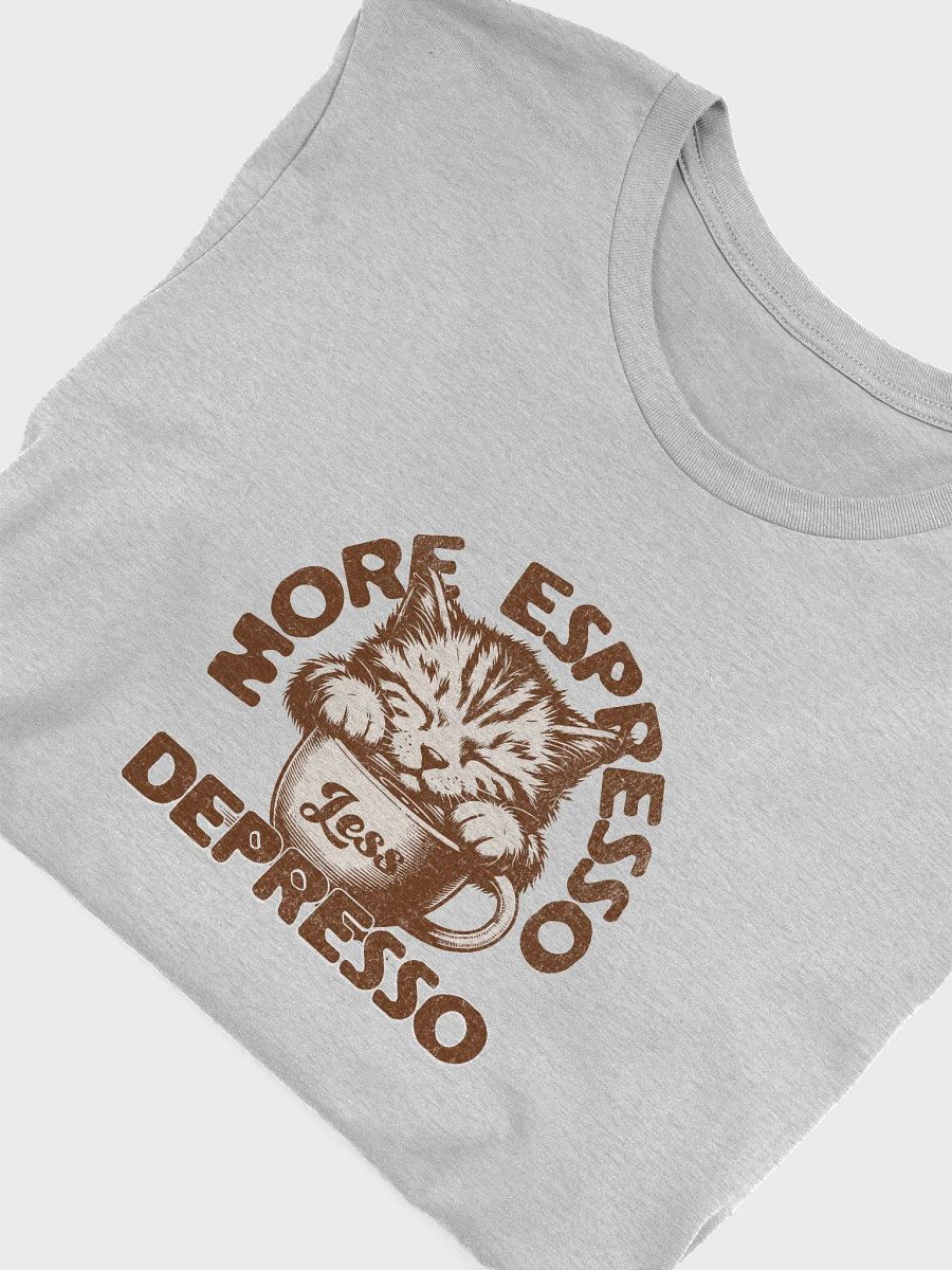 More Espresso Cat Therapy T-Shirt product image (6)