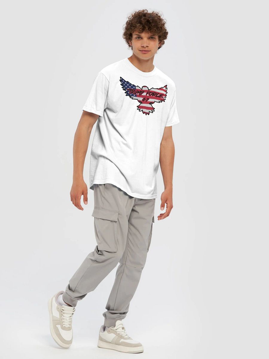 Patriotic Eagle Trump Force 47 Tee product image (7)
