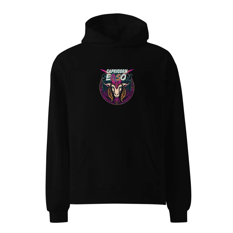 CAPRICORN SEASON UNISEX OVERSIZED HOODIE product image (1)