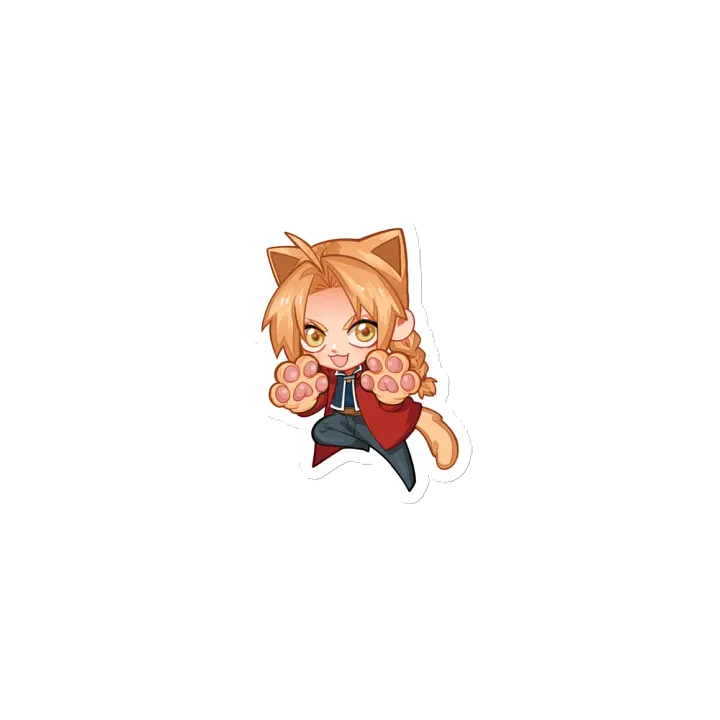 Edward Kitty Magnet product image (1)