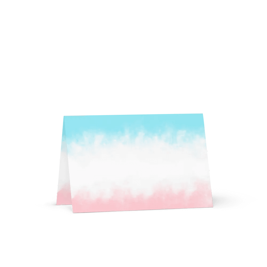 Misty Stripes Greeting Card product image (1)