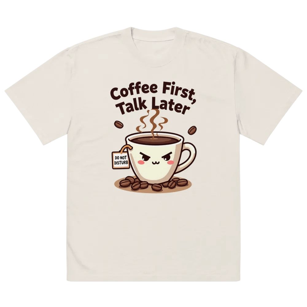 Caffeine Spirit Oversized Tee product image (14)