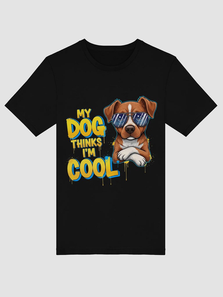 My Dog Thinks I'm Cool – Golden Retriever Cartoon T-Shirt product image (5)