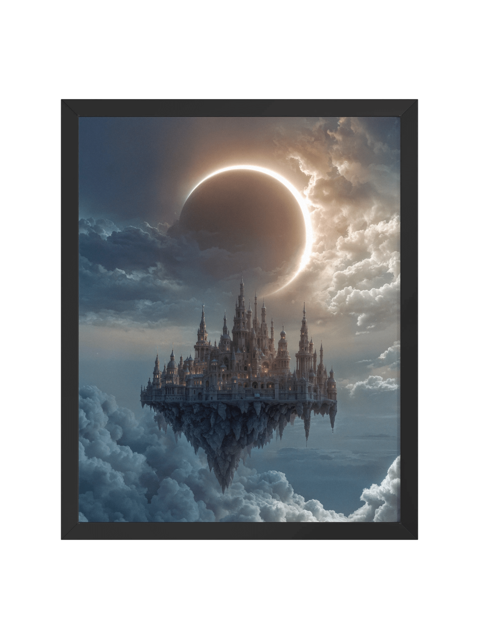 The Eclipse Citadel – Framed Poster product image (3)