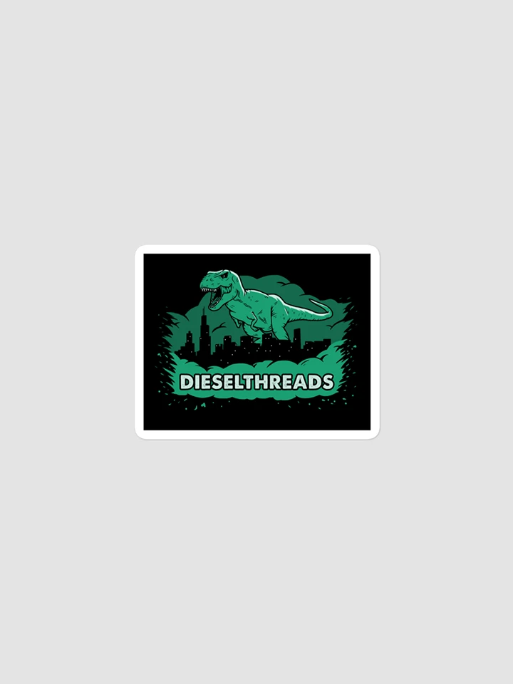 DieselThreads Classic Logo Green Sticker product image (1)