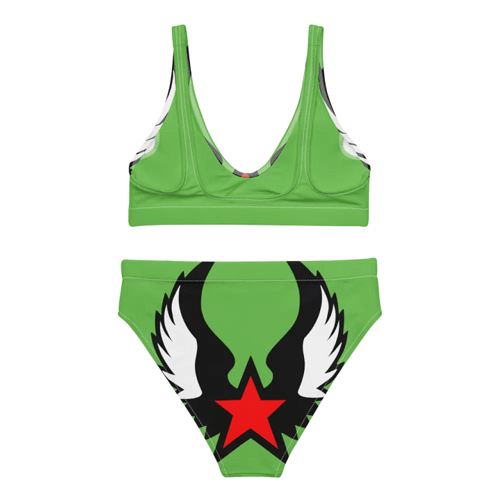 Symmetrical Star Wings High-Waisted Bikini product image (2)