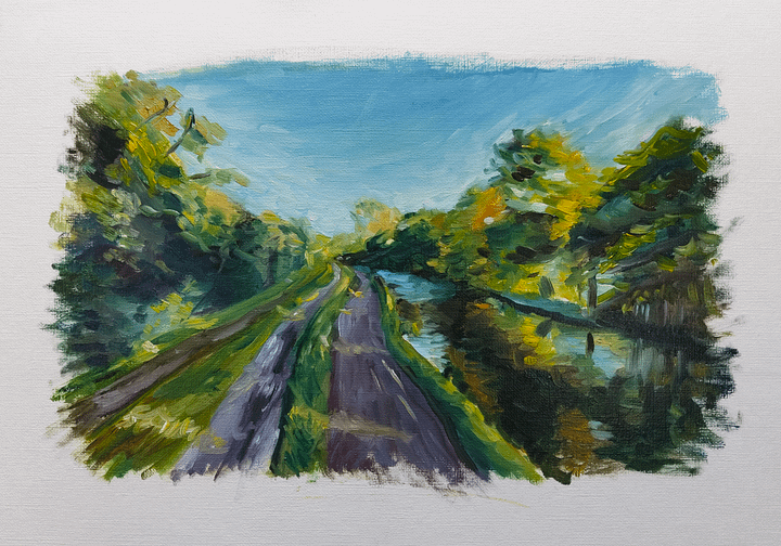 Early Autumn Canal Study product image (1)
