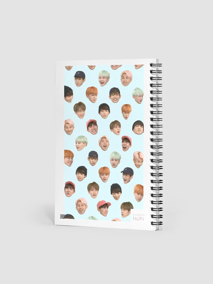 BTS Memories & Smiles Spiral Notebook product image (2)