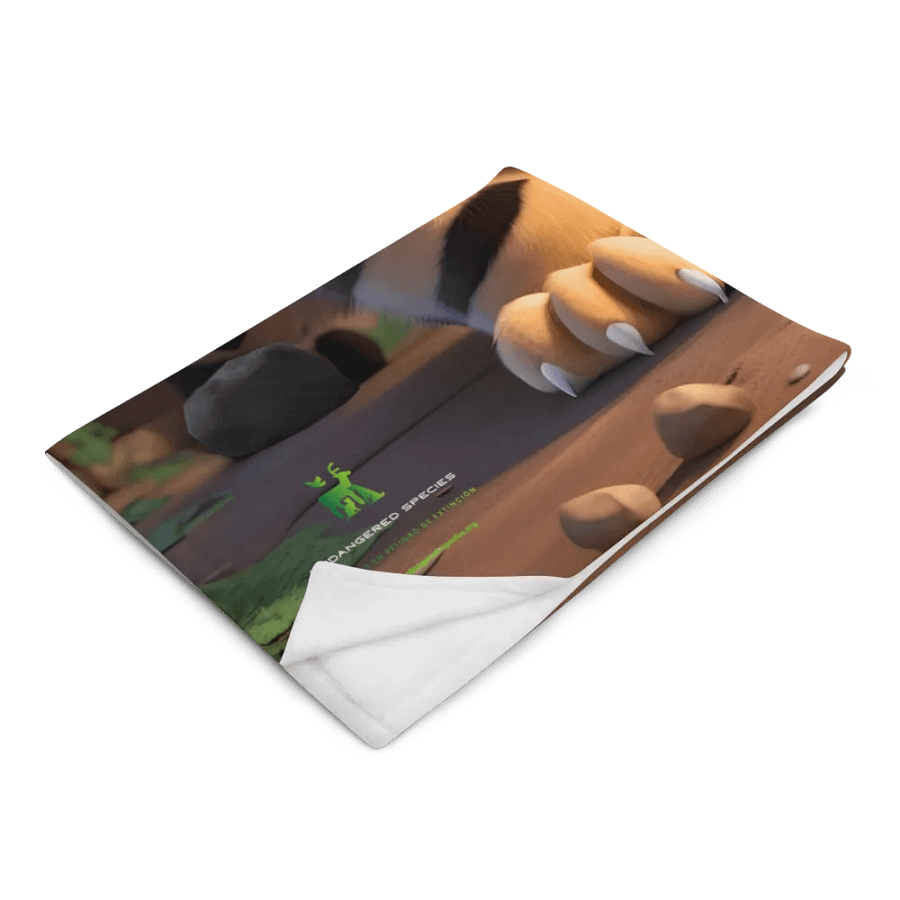 Endangered Species - Mexico - Ocelot Throw Blanket product image (4)