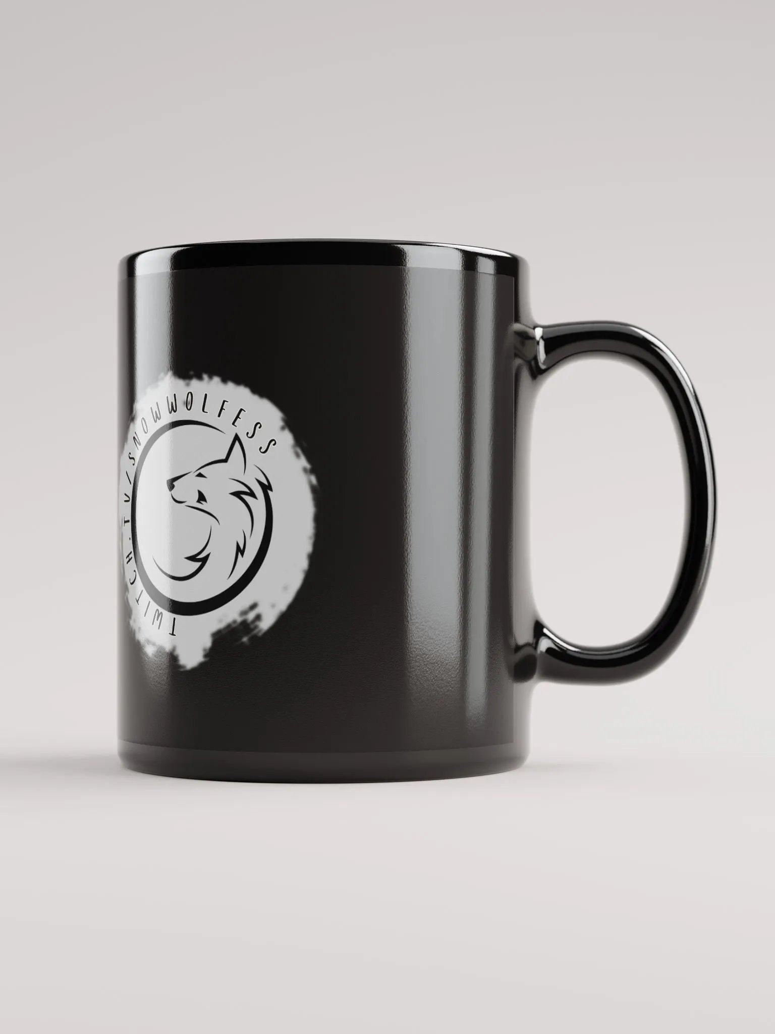 Snowwolfess Twitch Logo - Part of The Pack mug product image (1)