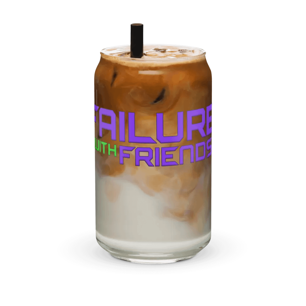 Failure With Friends Can-Shaped Glass product image (36)