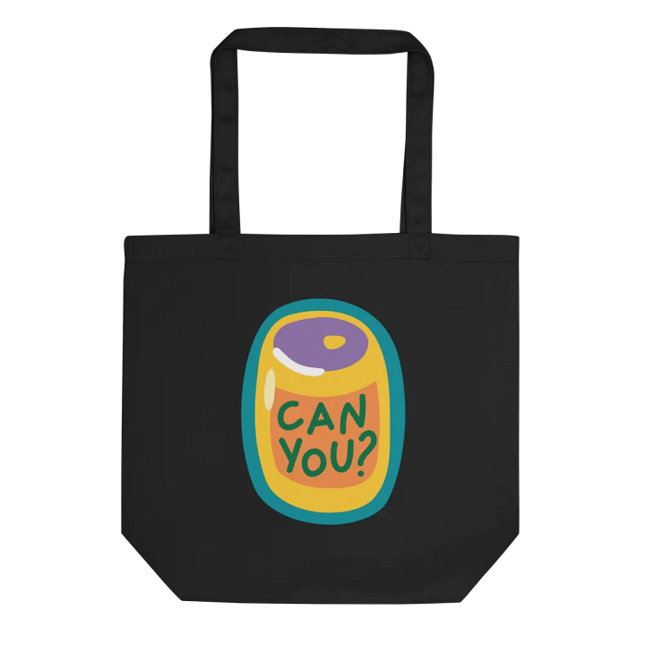 Vibrant Eco-Friendly Tote: Can You? product image (1)